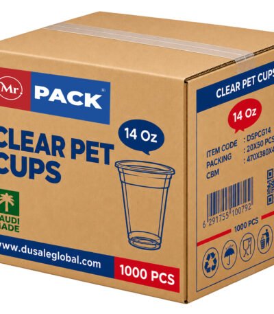 Bulk Clear Pet Cups